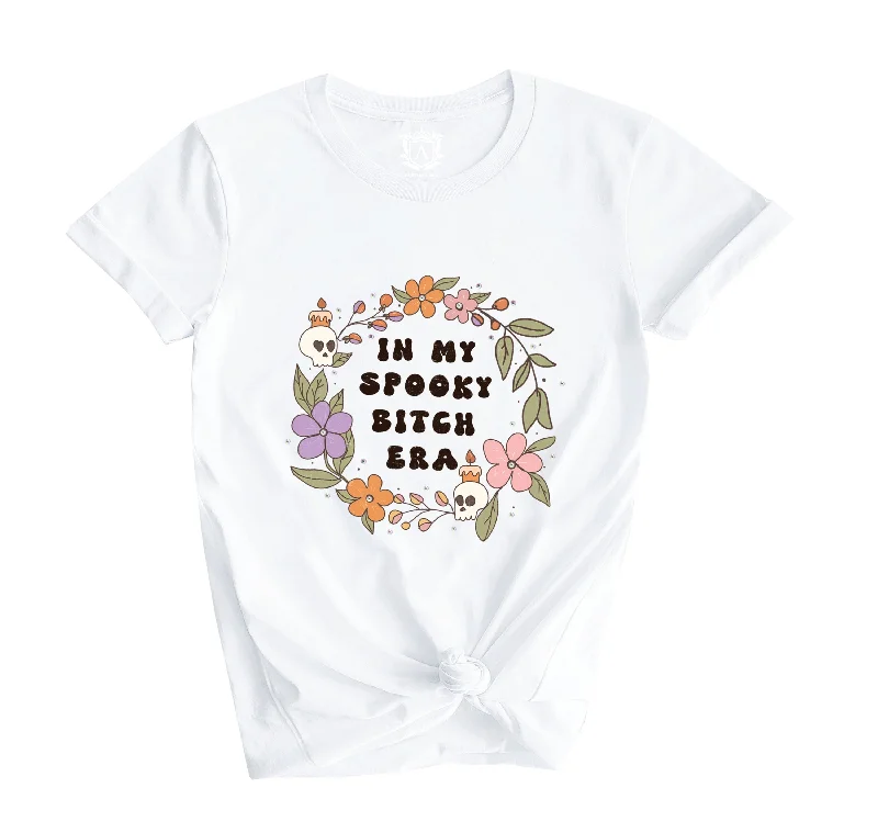 Crystal Spooky Vibes Shirt-- Chenille Blend Fleece Blend Nylon Blend