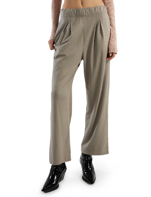 Penny Pleat Front Pant Cozy Fitted Pants