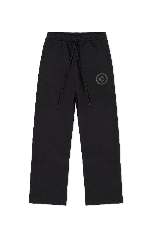 LOUNGE PANTS IN BLACK Slim-Fit Khaki Pants