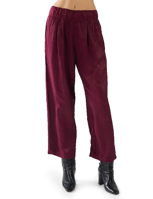 Penny Pleat Front Pant High-Waist Yoga Pants
