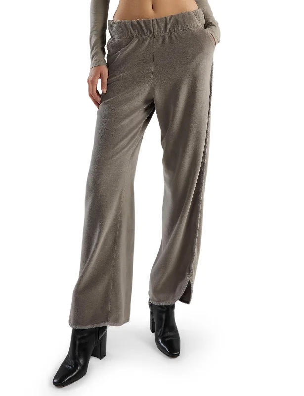 Olympia Scallop Pant Comfortable Pleated Pants