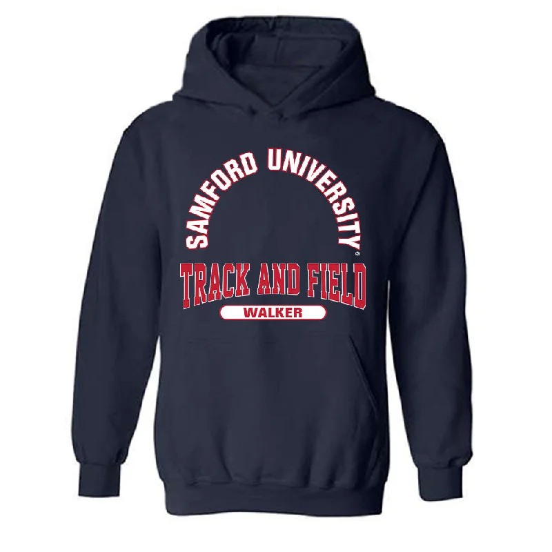 Samford - NCAA Women's Track & Field : Rashni Walker - Classic Fashion Shersey Hooded Sweatshirt Hoodie with Ribbed Hem Stretchable Secure