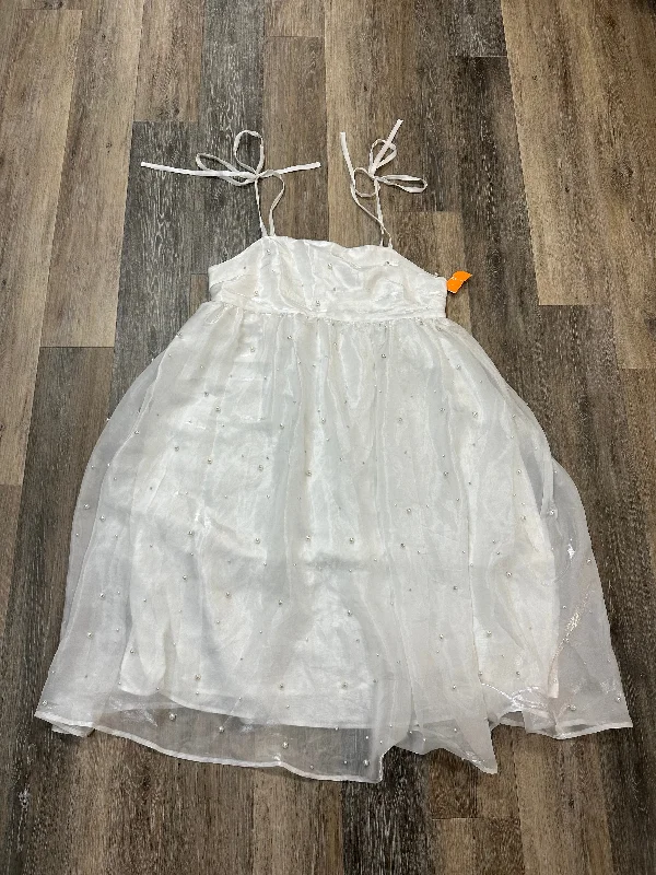 Dress Casual Maxi By Arula In White, Size: 1x Tunics Long Elegant