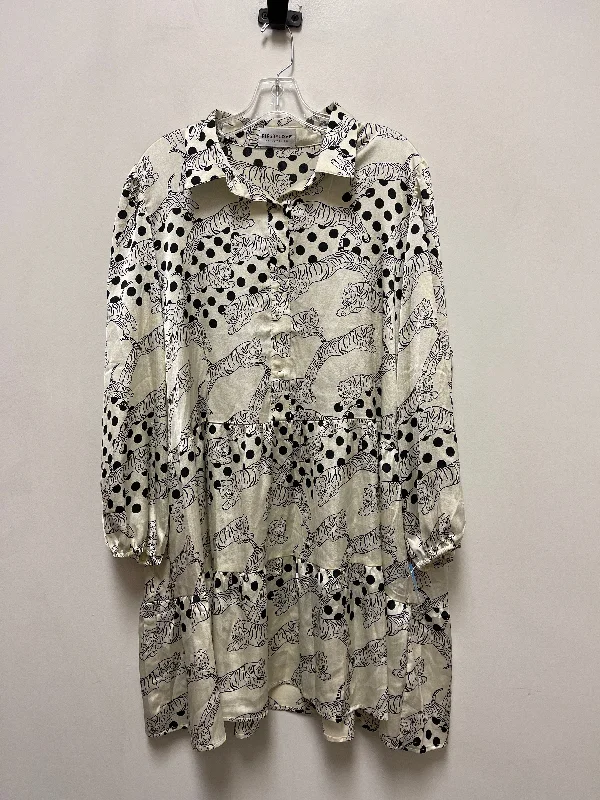 Dress Casual Short By First Love In Cream, Size: 2x Maxi Flowy Bohemian