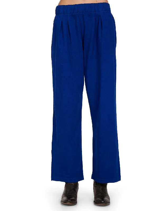 Penny Pleat Front Pant Stylish Elastic Waist Pants
