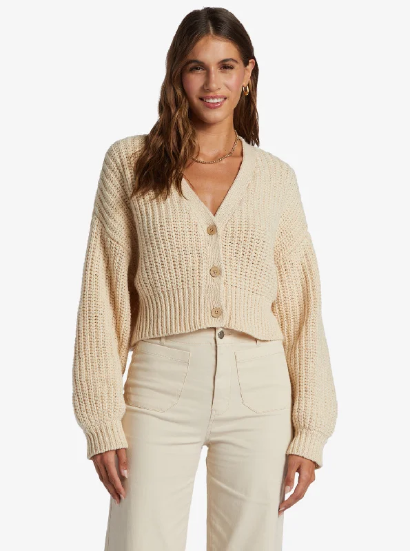 Roxy Sundaze Women's Sweater Satin Fabric Silk Fabric Chiffon Fabric