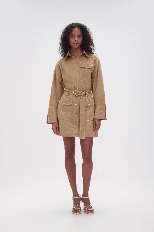 Willow Utility Mini Skirt patchwork skirt art